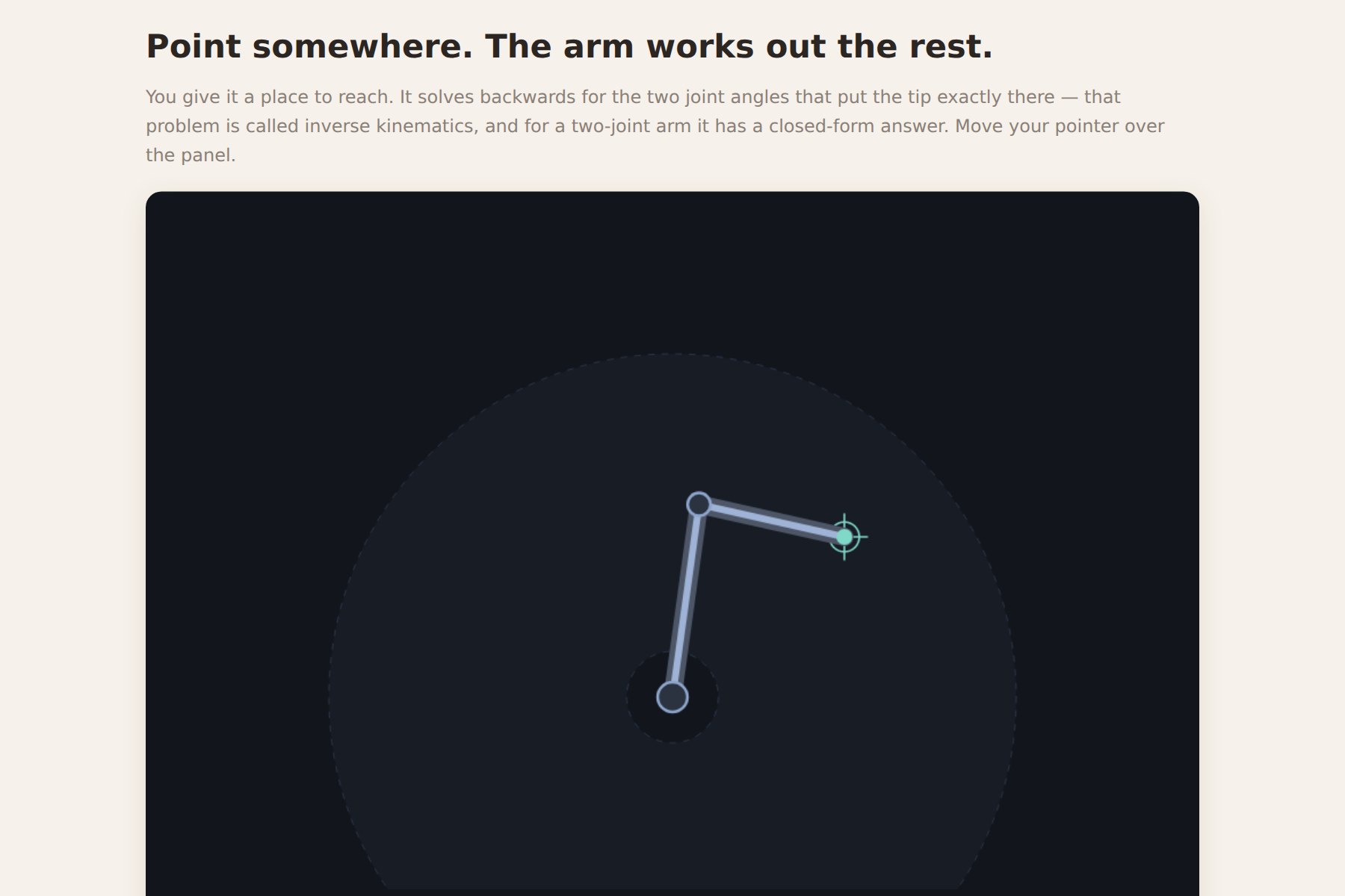 Robot arm